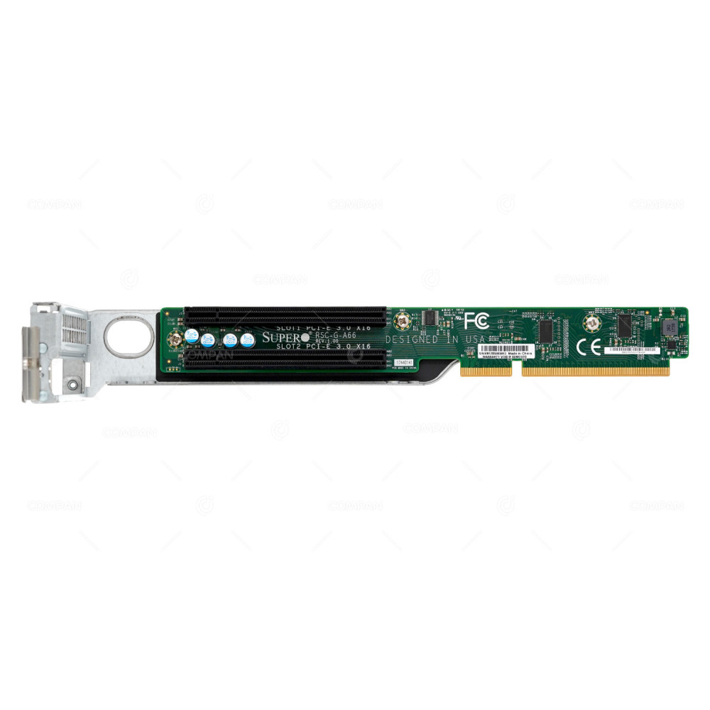 RSC-G-A66  SUPERMICRO LHS 1U GPU ACTIVE RISER CARD 2 SLOT PCIE 3.0 X16 FOR SYS-1029GQ-TRT